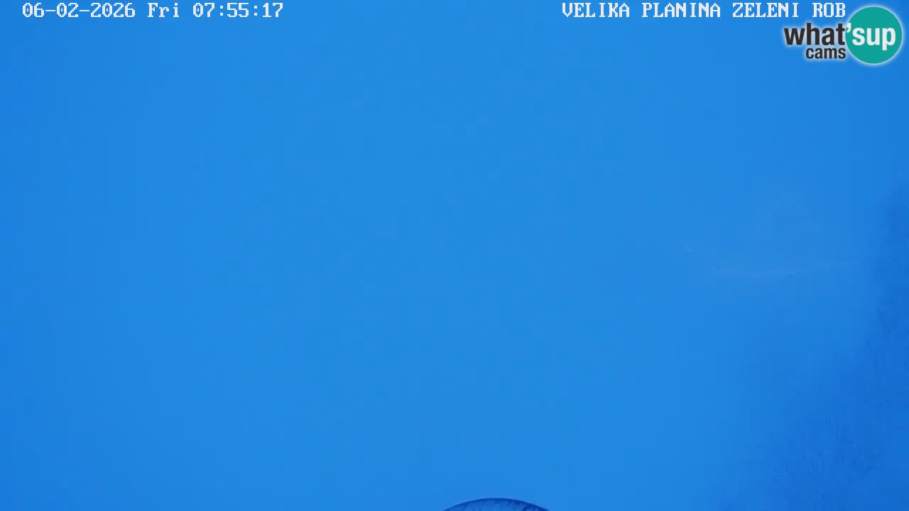 Zeleni Rob | Webcam en vivo Velika Planina