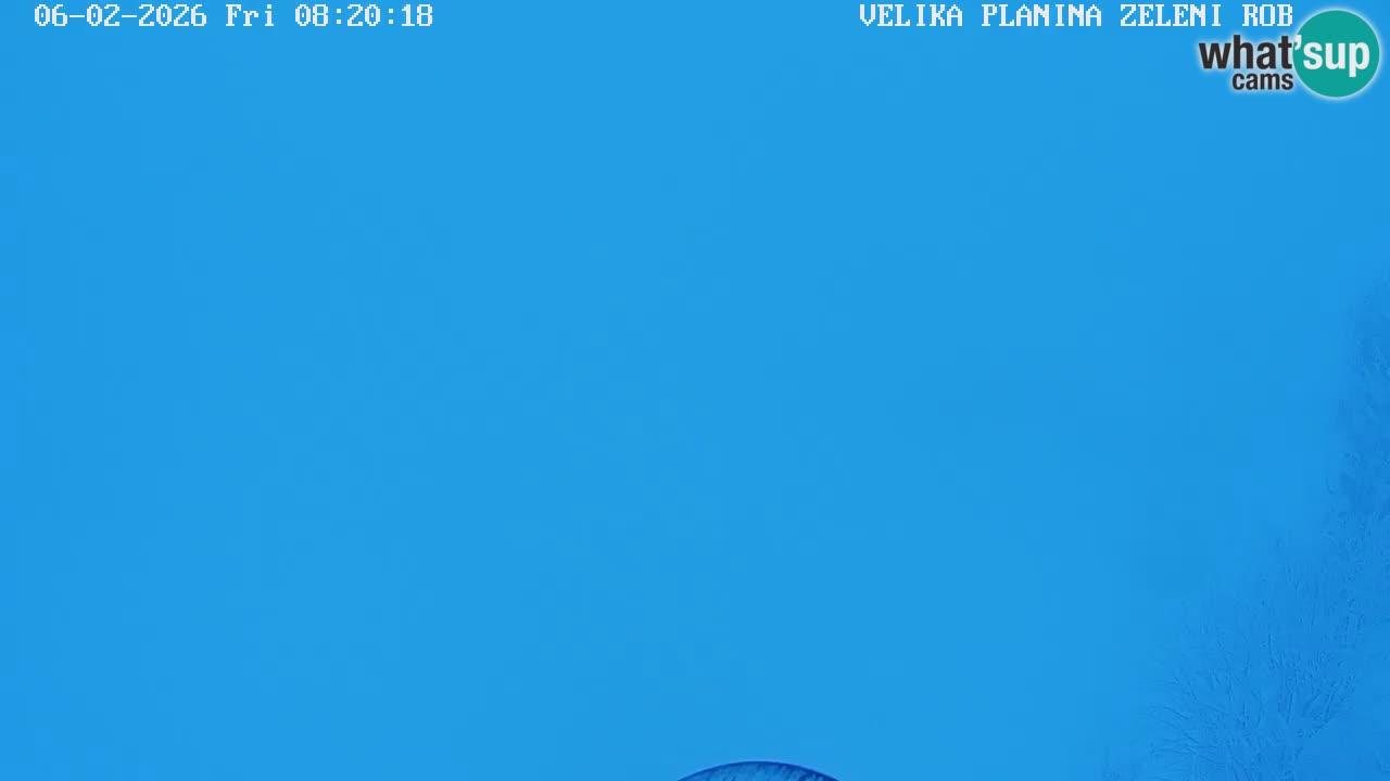 Zeleni Rob – Webcam live | Velika Planina
