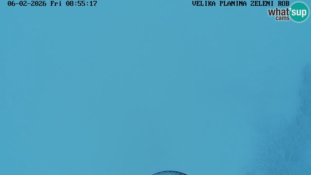 Zeleni Rob | Webcam live Velika Planina
