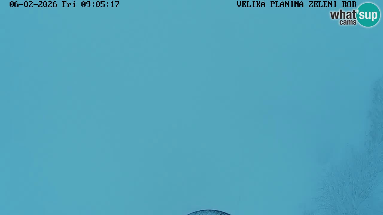 Zeleni Rob – Webcam live | Velika Planina