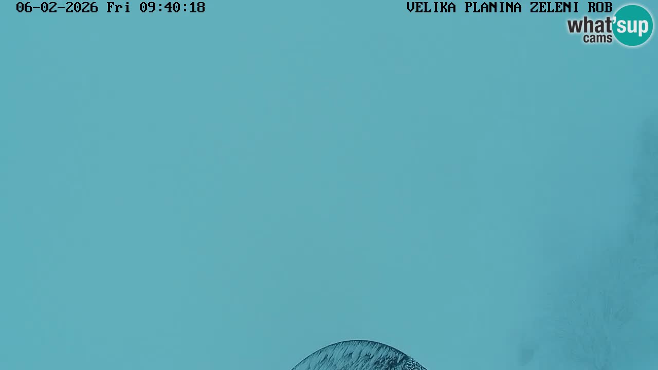 Zeleni Rob – Webcam live | Velika Planina