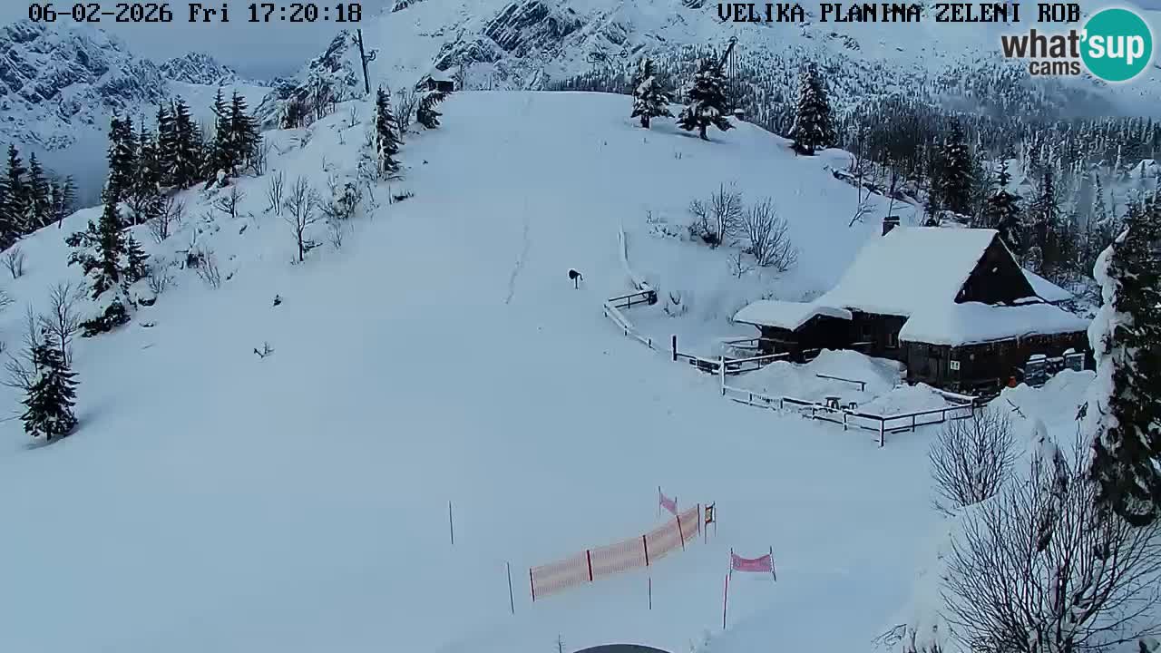 Zeleni Rob | Webcam live Velika Planina