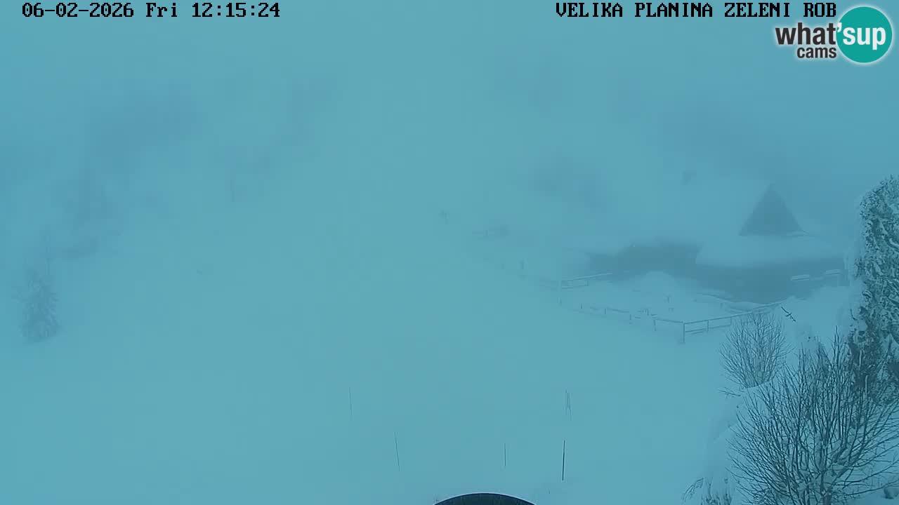 Zeleni Rob | Webcam en vivo Velika Planina