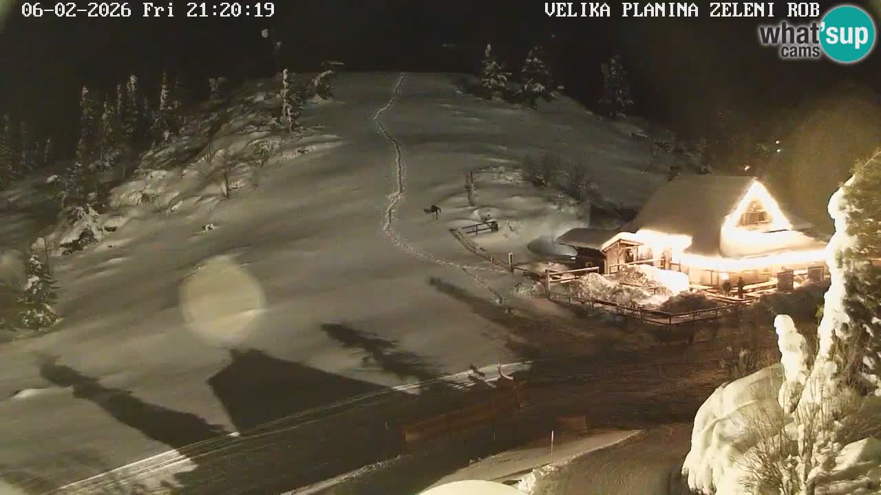 Zeleni Rob | Webcam live Velika Planina