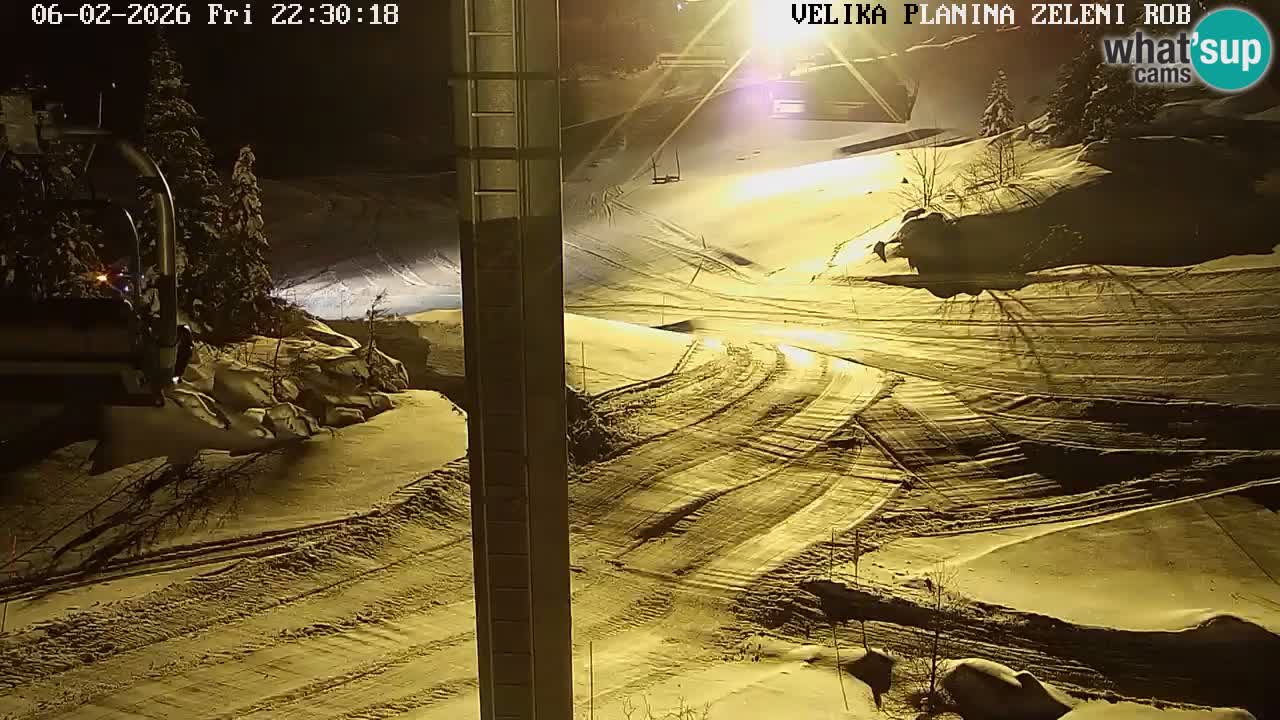 Zeleni Rob | Webcam live Velika Planina