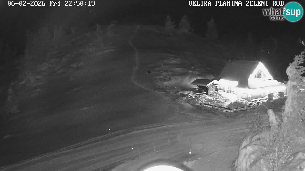 Zeleni Rob – Webcam live | Velika Planina