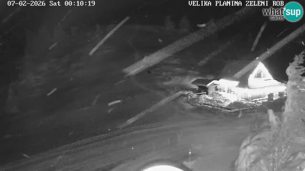 Zeleni Rob | Webcam live Velika Planina