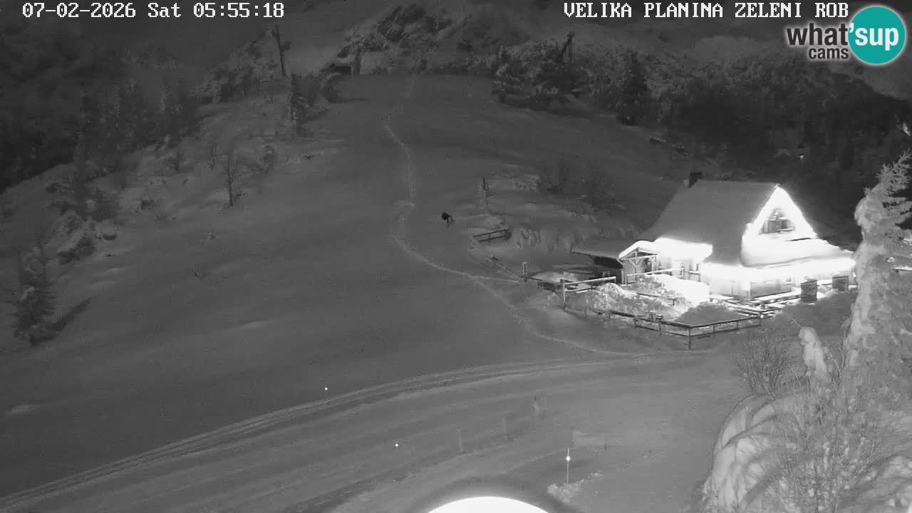 Zeleni Rob – Webcam live | Velika Planina
