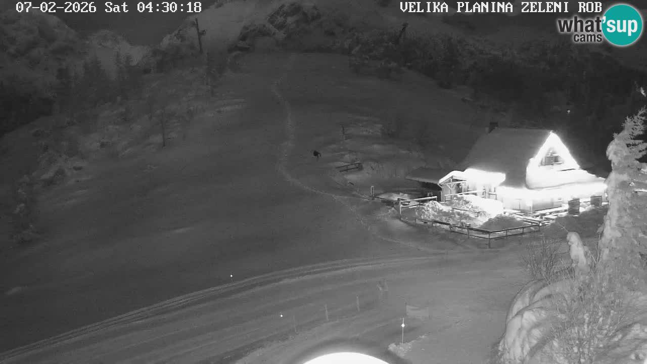 Zeleni Rob – Webcam live | Velika Planina