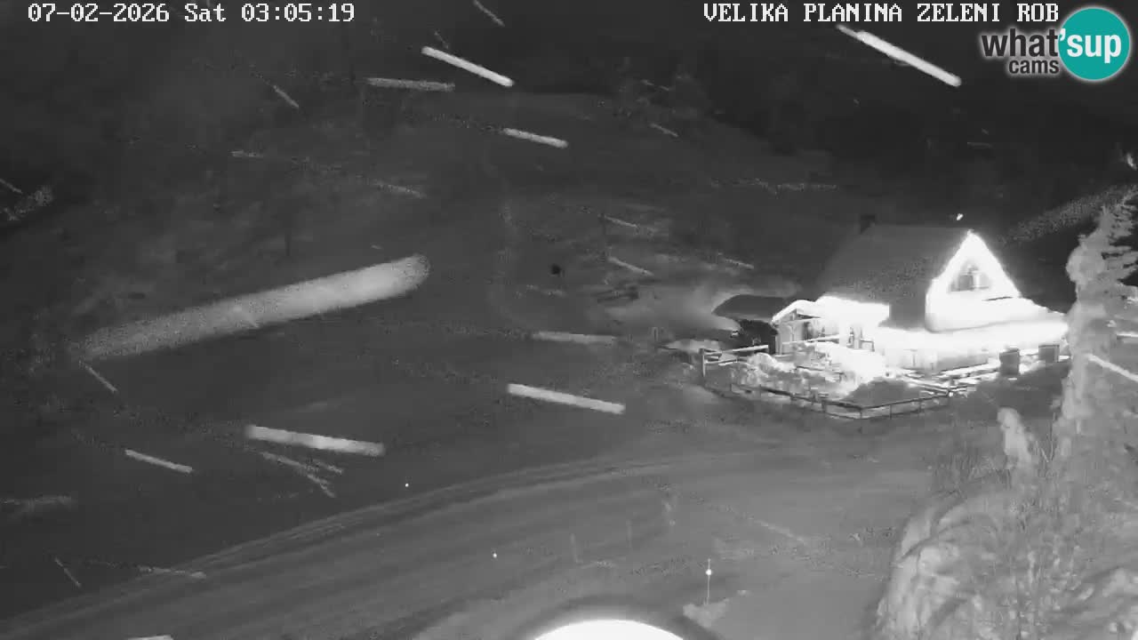 Zeleni Rob – Webcam live | Velika Planina