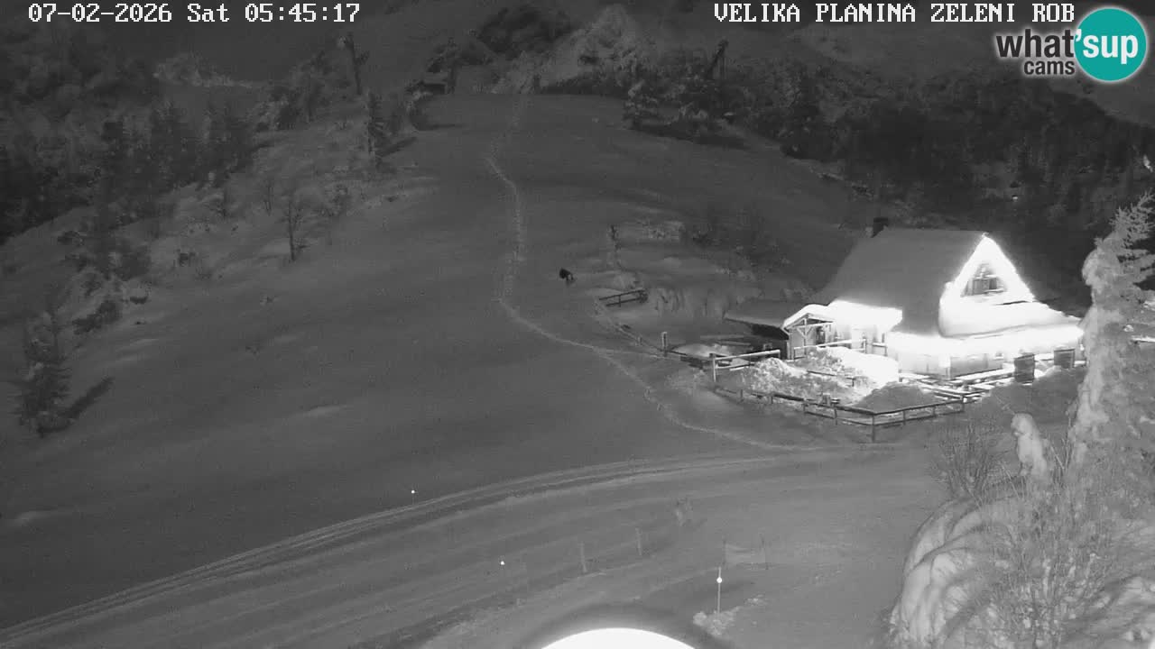 Zeleni Rob | Webcam live Velika Planina