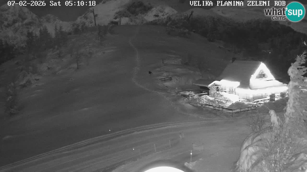 Zeleni Rob | Webcam live Velika Planina