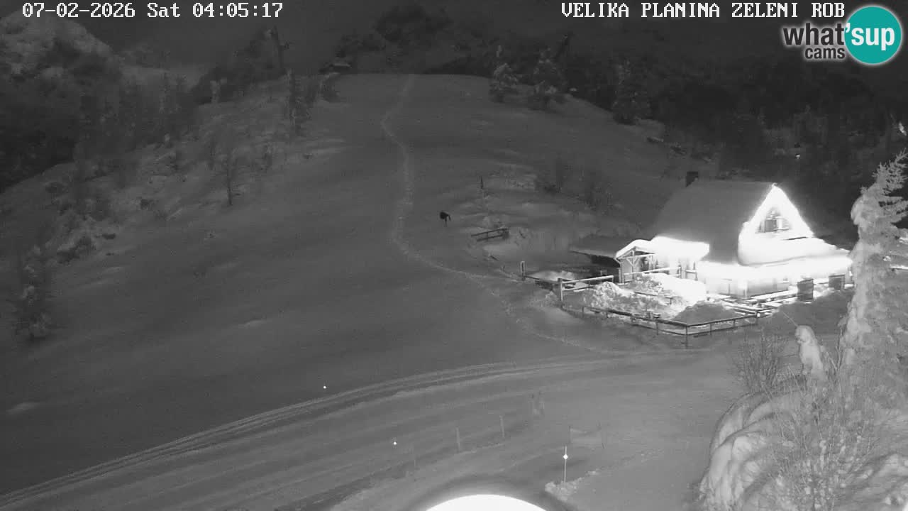 Zeleni Rob – Webcam live | Velika Planina