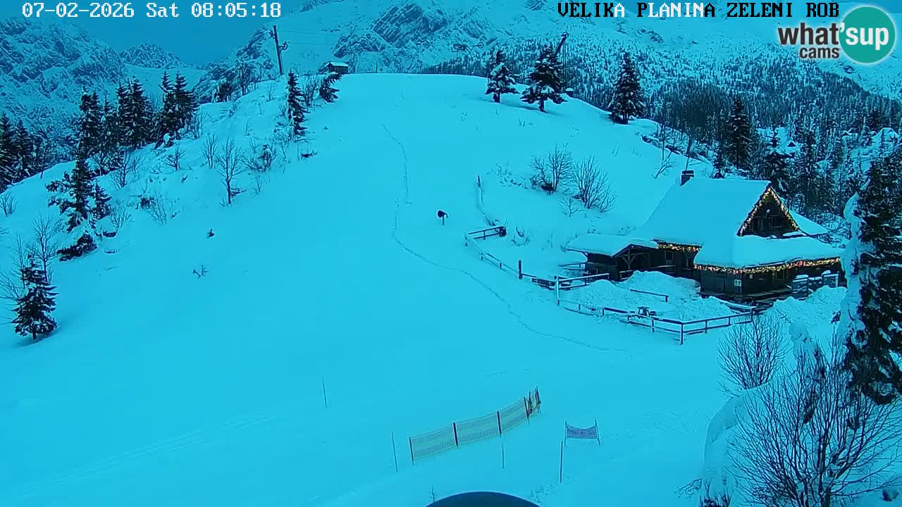 Zeleni Rob – Webcam live | Velika Planina
