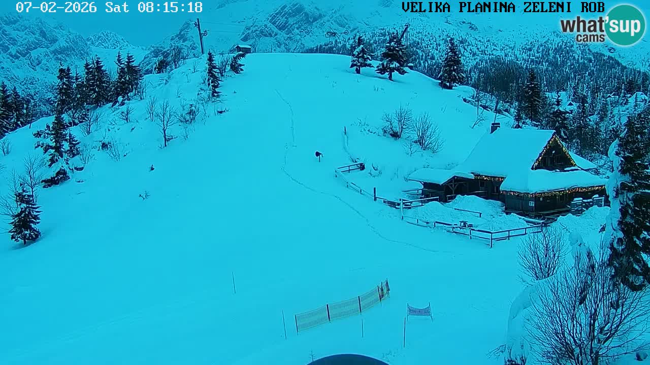 Zeleni Rob | Webcam live Velika Planina
