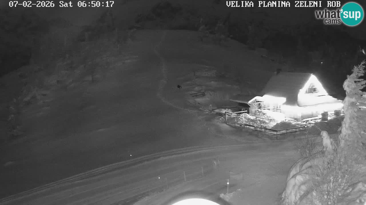 Zeleni Rob | Webcam live Velika Planina