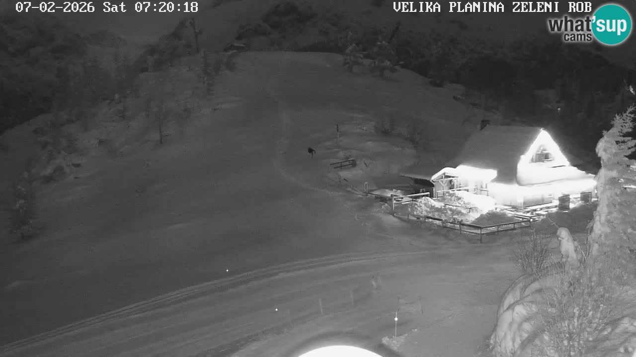 Zeleni Rob – Webcam live | Velika Planina
