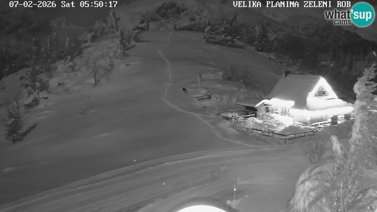 Zeleni Rob | Webcam live Velika Planina