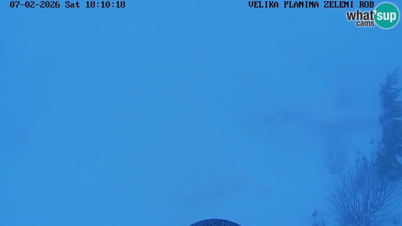 Zeleni Rob – Webcam live | Velika Planina