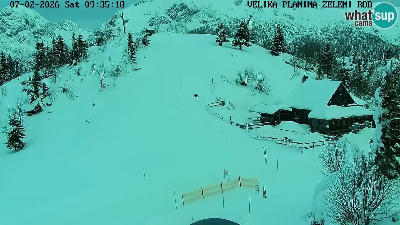 Zeleni Rob | Webcam live Velika Planina