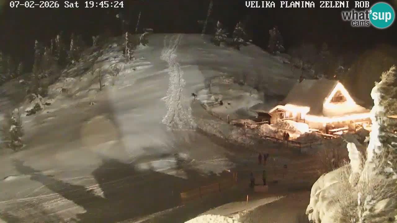 Zeleni Rob | Webcam live Velika Planina