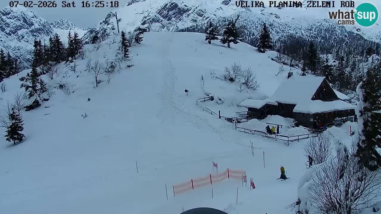 Zeleni Rob | Webcam live Velika Planina