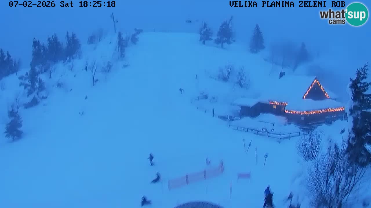 Zeleni Rob | Webcam live Velika Planina