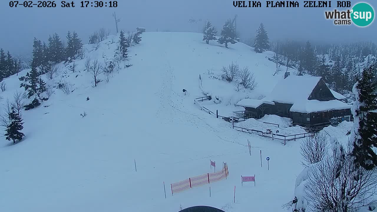 Zeleni Rob – Webcam live | Velika Planina