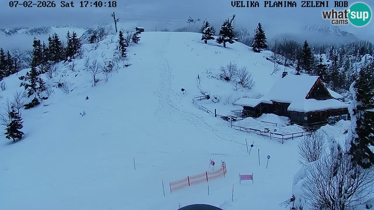 Zeleni Rob – Webcam live | Velika Planina