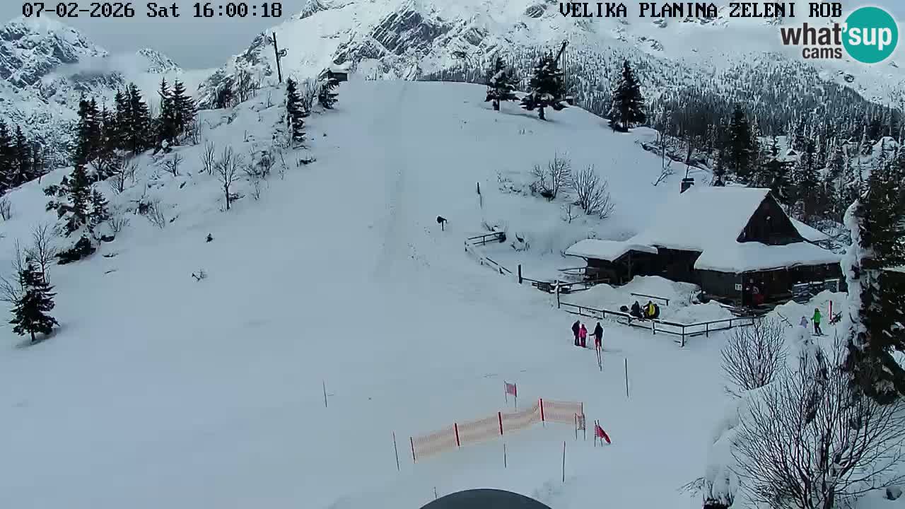 Zeleni Rob – Webcam live | Velika Planina