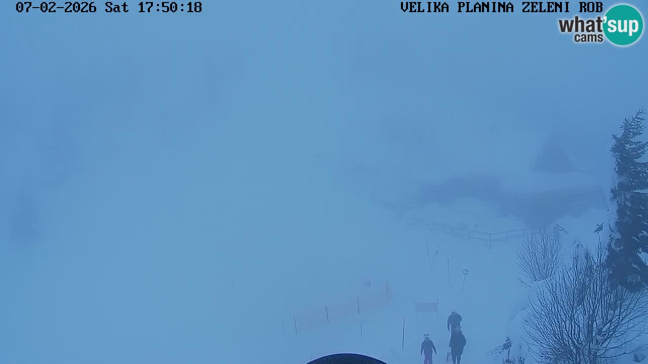 Zeleni Rob | Webcam live Velika Planina