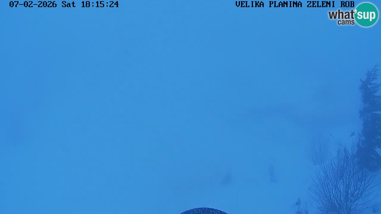Zeleni Rob – Webcam live | Velika Planina