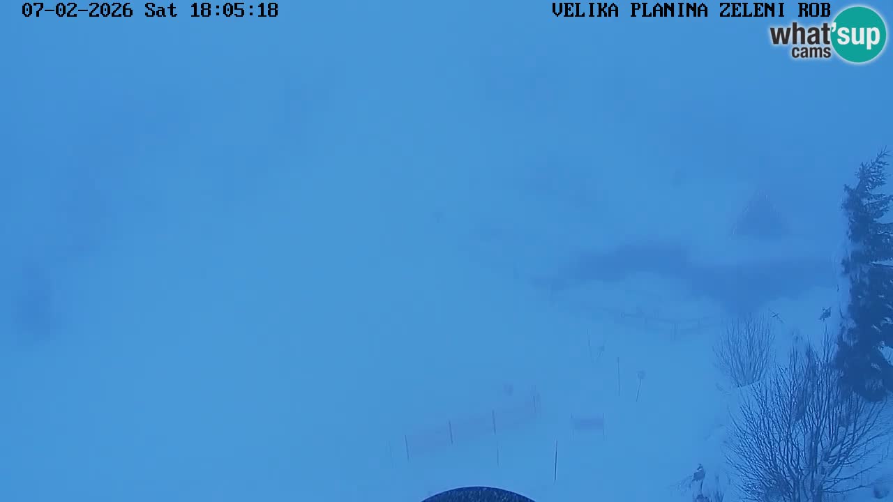 Zeleni Rob | Webcam live Velika Planina