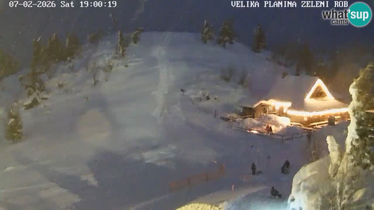 Zeleni Rob – Webcam live | Velika Planina
