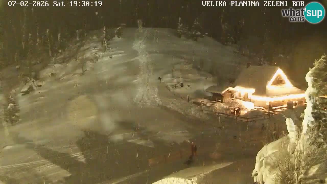 Zeleni Rob | Webcam live Velika Planina