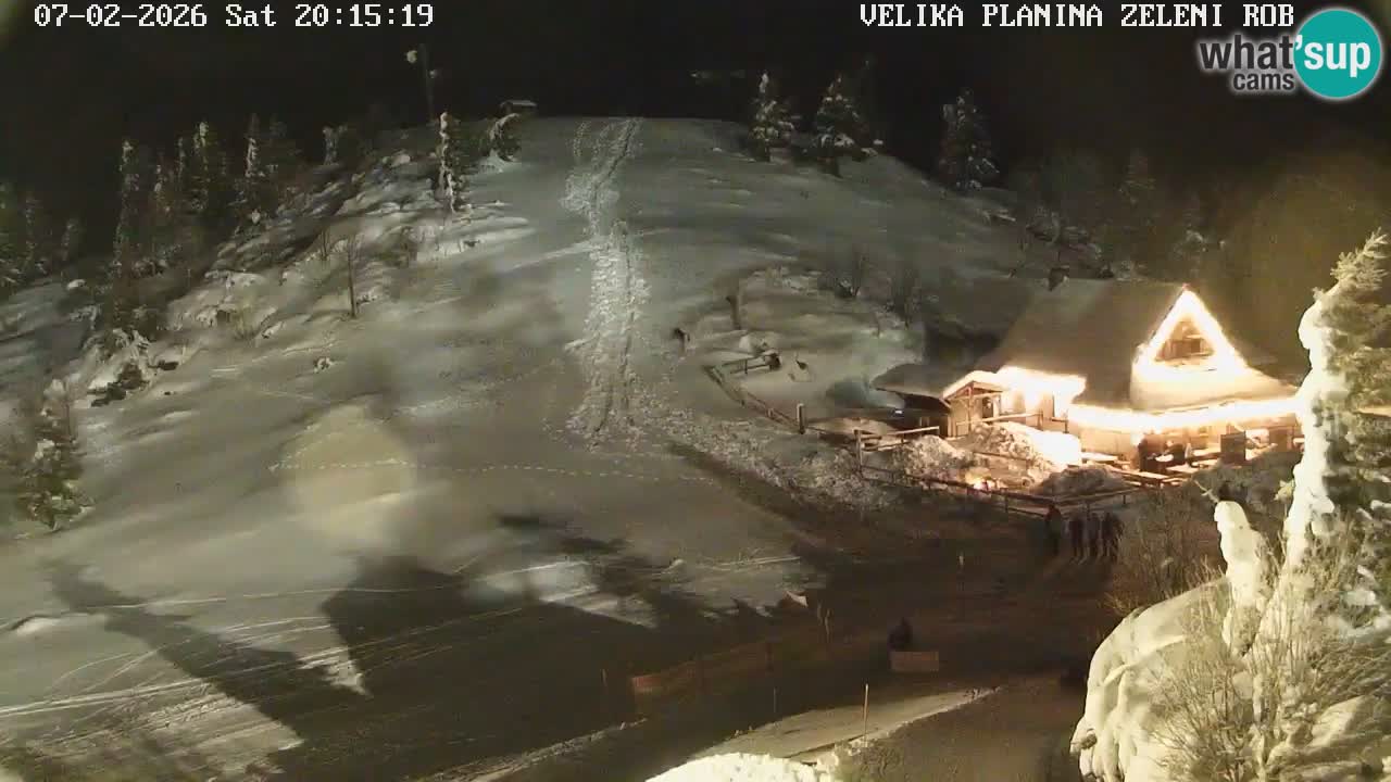 Zeleni Rob | Webcam live Velika Planina