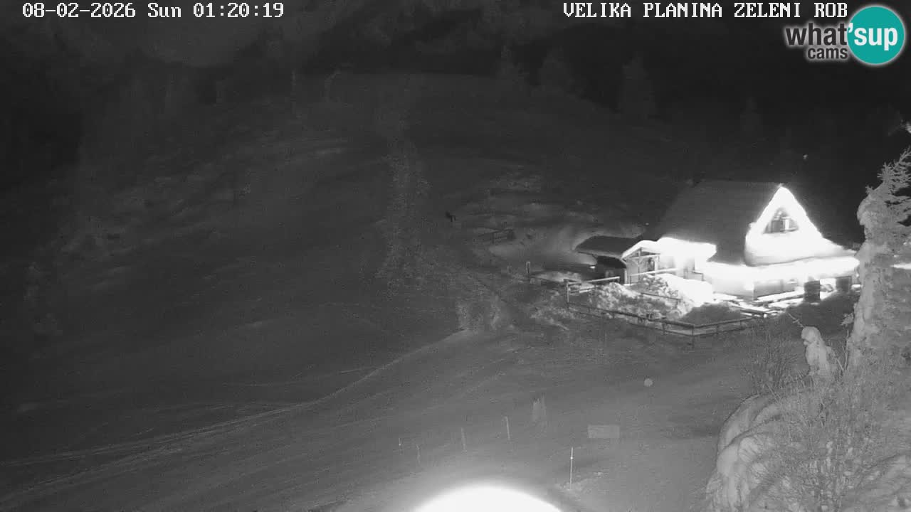 Zeleni Rob – Webcam live | Velika Planina