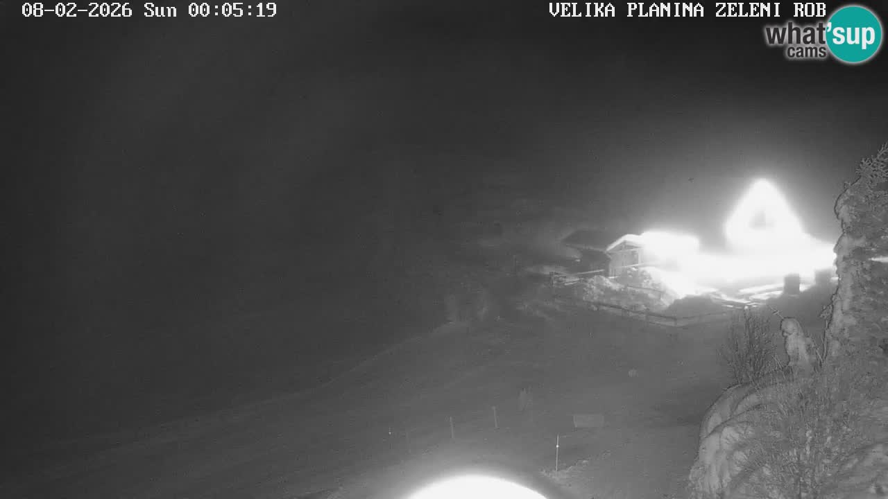 Zeleni Rob | Webcam live Velika Planina