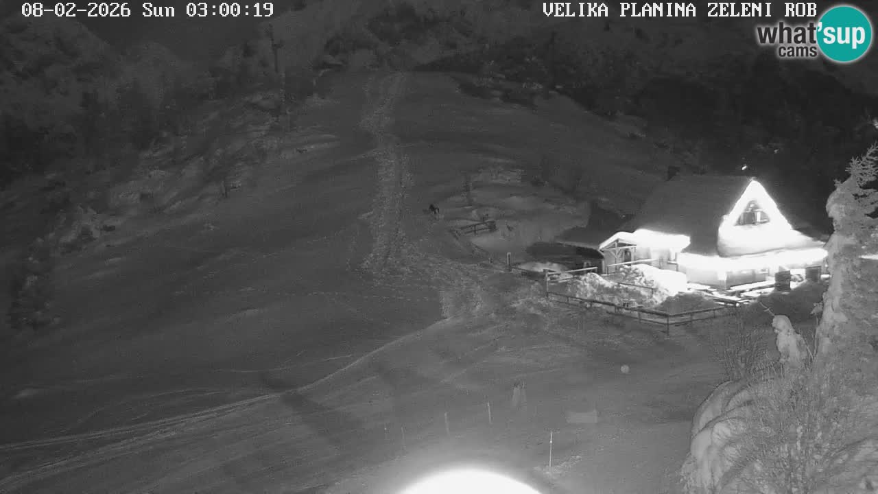 Zeleni Rob | Webcam live Velika Planina
