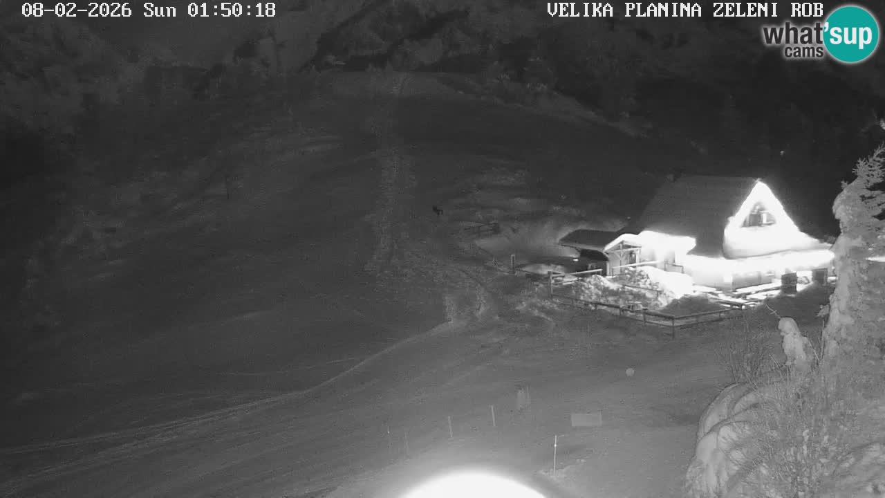 Zeleni Rob | Webcam live Velika Planina