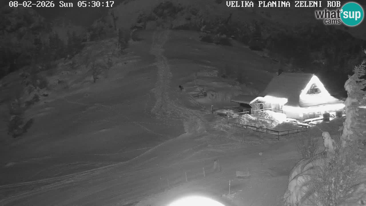 Zeleni Rob – Webcam live | Velika Planina