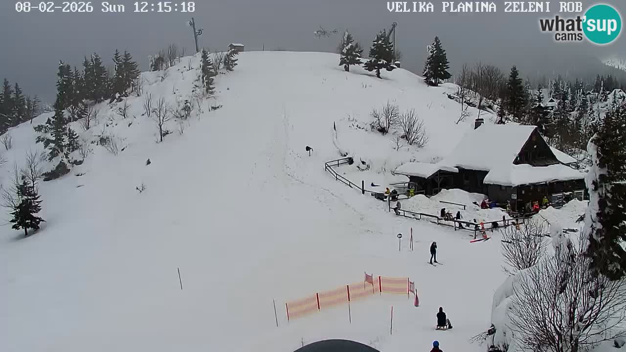 Zeleni Rob – Webcam live | Velika Planina