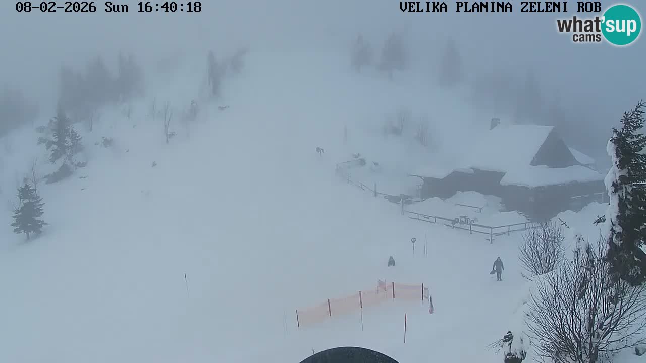Zeleni Rob – Webcam live | Velika Planina