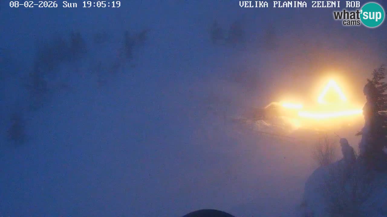 Zeleni Rob – Webcam live | Velika Planina