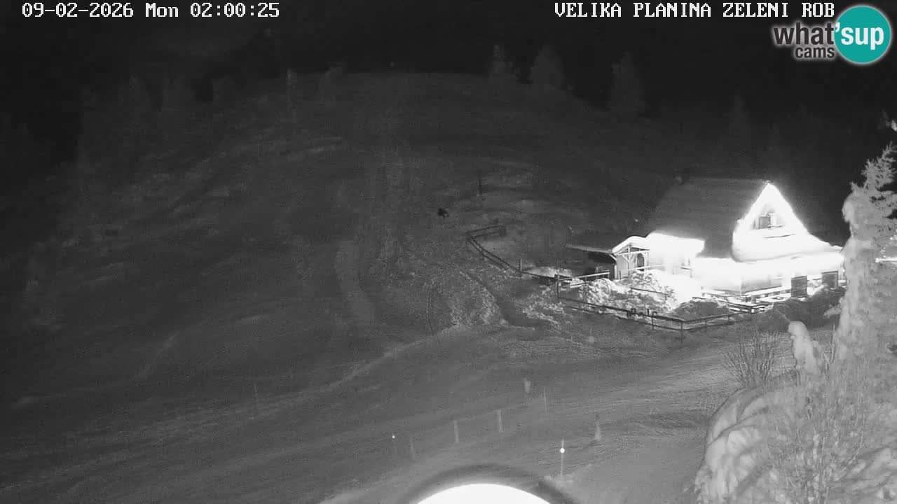 Zeleni Rob | Webcam live Velika Planina