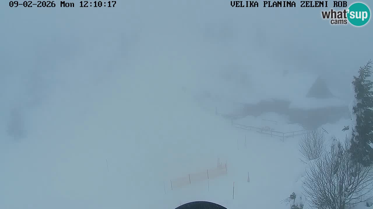 Zeleni Rob | Web kamera Velika Planina