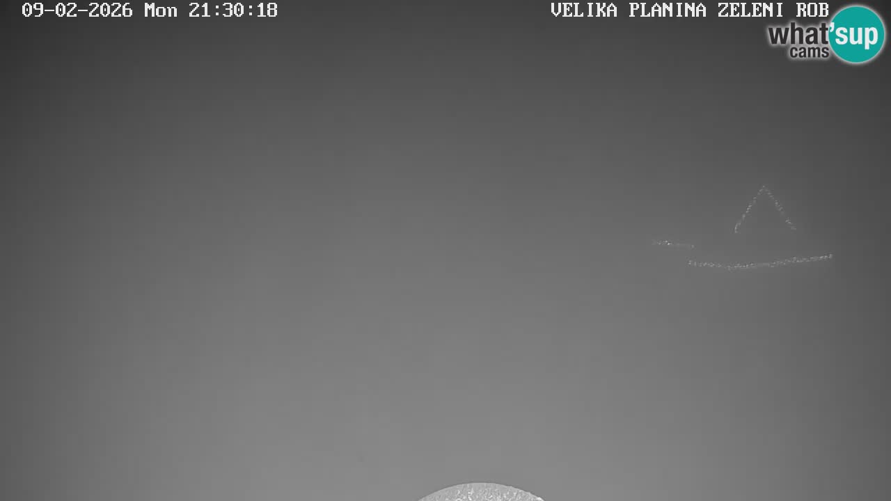 Zeleni Rob – kamera v živo | Velika Planina