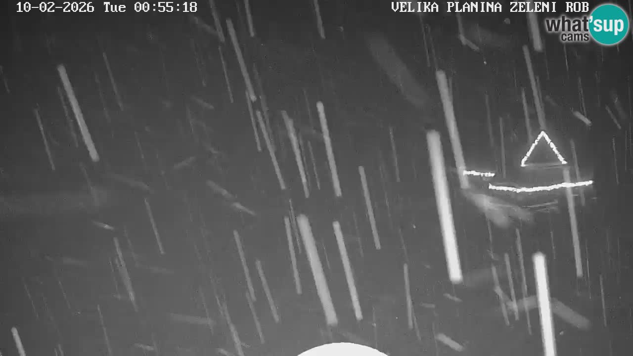 Zeleni Rob – Webcam live | Velika Planina