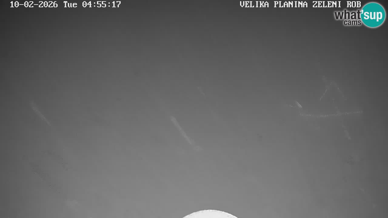 Zeleni Rob – kamera v živo | Velika Planina
