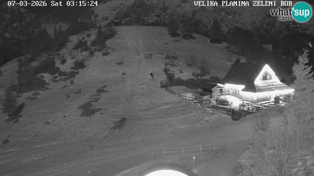 Zeleni Rob | Webcam live Velika Planina